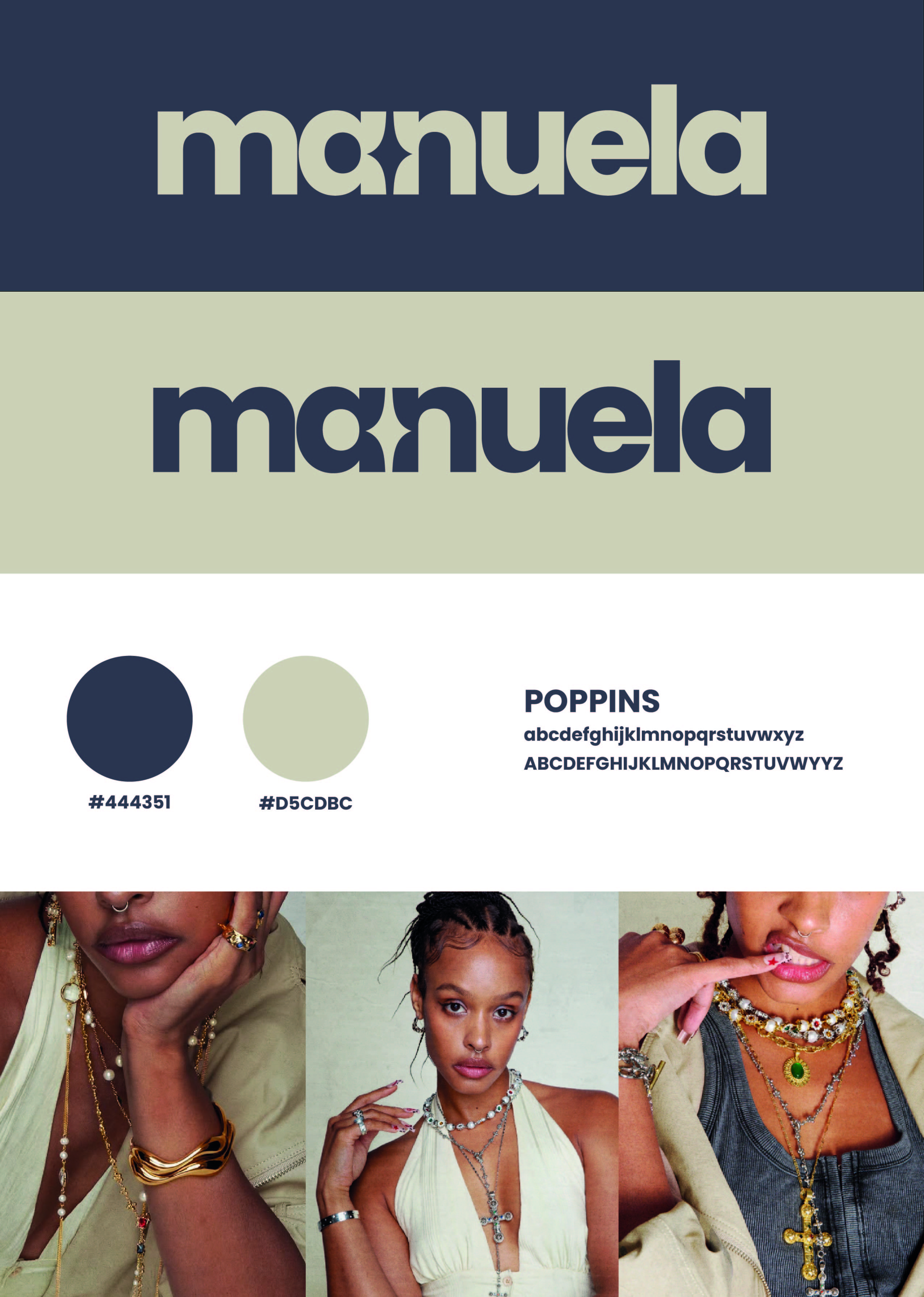 Charte graphique Manuela Jewels
